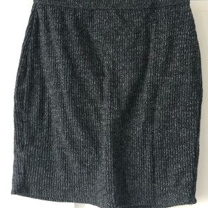 Knit bodycon skirt